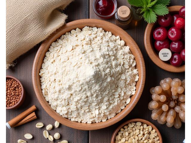 Wholesome ingredients like heritage flour and spices